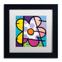 Trademark Fine Art Roberto Rafael 'Big Flower I' 11" x 11" Matted Framed Art Print (190836279555)