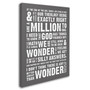 Trademark Megan Romo "Wonder as Worship" Gallery-Wrapped Canvas Art, 18" x 24" (65dcf517e8837636b11a1c4c_ud)