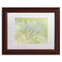 Trademark Fine Art Cora Niele 'Dandelion Dew I' 11" x 14" Matted Framed (190836251445)