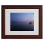 Trademark Monica Fleet "Pure Elegance" Art, White Matte W/Wood Frame, 11" x 14" (65dcf54ae8837636b11a1d24_ud)