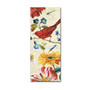 Trademark Fine Art Lisa Audit 'Rainbow Garden VII - Cream' 10 x 24 (WAP0207-C1024GG)