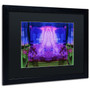 Trademark Andrea "Midnight" Art, Black Matte With Black Frame, 16" x 20" (65dcf5a9e8837636b11a1ec9_ud)