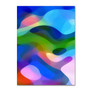 Trademark Fine Art ''Dappled Light 8 Blue'' by Amy Vangsgard  14" x 19" Canvas Art (AV0106-C1419GG)