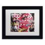 Trademark Fine Art ''If You Can'' by Dan Monteavaro 11" x 14" White Matted Black Frame (ALI0956-B1114MF)