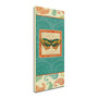 Trademark Daphne Brissonnet "Folk Floral V" Gallery-Wrapped Canvas Art, 20" x 47" (65dcf6c5e8837636b11a238e_ud)