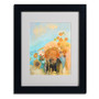 Trademark Odilon Redon "Evocation of Roussel 1912" Art, White Matte W/Black Frame, 11" x 14" (65dcf6dee8837636b11a23f3_ud)