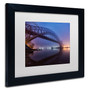 Trademark David Ayash "Big Sur...California-III" Art, White Matte With Black Frame, 11" x 14" (65dcf726e8837636b11a252e_ud)
