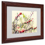Trademark Fine Art 11" x 14" Acrylic Summer Melody, Wood Frame (65dcf726e8837636b11a2543_ud)