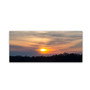 Trademark Fine Art Kurt Shaffer 'Sunsets are Beautiful' 10" x 24" Canvas Stretched (886511963283)