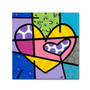 Trademark Fine Art Roberto Rafael 'Big Heart IV' 18" x 18" Canvas Stretched (190836280858)