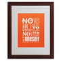 Trademark Megan Romo "No Need to Sparkle I" Art, White Matte W/Wood Frame, 16" x 20" (65dcf862e8837636b11a2abf_ud)