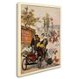 Trademark "Circus Star Kidnapped" Gallery-Wrapped Canvas Art, 14" x 19" (65dcf86fe8837636b11a2b03_ud)