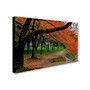Trademark CATeyes "Tidal Basin Autumn 2" Gallery-Wrapped Canvas Art, 12" x 19" (65dcf87ce8837636b11a2b32_ud)