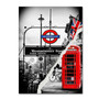 Trademark Fine Art ''Westminster Station'' by Philippe Hugonnard 18" x 24" Canvas Art (PH0125-C1824GG)