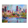 Trademark Fine Art 24" x 32" Wooden Frame Cityscape 2 (65dcf8c7e8837636b11a2c9d_ud)