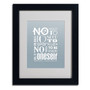 Trademark Megan Romo "No Need to Sparkle" Art, White Matte W/Black Frame, 11" x 14" (65dcf8d2e8837636b11a2ccc_ud)