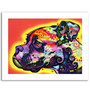 Trademark Fine Art Dean Russo 'Profile Boxer' Paper Art 18 x 24 (ALI0240-1824-P)