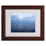 Trademark Monica Fleet "Passionate Dream" Art, White Matte W/Wood Frame, 11" x 14" (65dcf902e8837636b11a2db9_ud)
