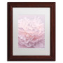 Trademark Fine Art Cora Niele 'Pink Peony Petals I' 11" x 14" Matted Framed (190836307340)