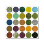 Trademark Fine Art Michelle Calkins 'Rustic Rounds 6.0' 14" x 14" Canvas Stretched (190836102068)