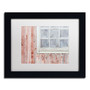 Trademark Fine Art Cora Niele 'Little Windows I' 11" x 14" Matted Framed (190836313686)