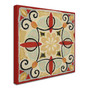 Trademark Daphne Brissonnet "Bohemian Rooster Tile Square II" Gallery-Wrapped Canvas Art, 35" x 35" (65dcf9bee8837636b11a30fc_ud)