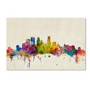 Trademark Fine Art 12" x 19" Wooden Frame Minneapolis Minnesota (65dcfa69e8837636b11a3435_ud)