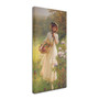 Trademark Albert Lynch "Springtime" Gallery-Wrapped Canvas Art, 16" x 32" (65dcfa83e8837636b11a34ac_ud)