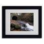 Trademark Monica Fleet "Monotonous Beauty" Art, White Matte W/Black Frame, 11" x 14" (65dcfa84e8837636b11a34bb_ud)