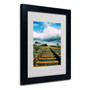 Trademark Fine Art 14" x 11" Acrylic The Journey Ends, Black Frame (65dcfaaae8837636b11a3573_ud)