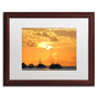 Trademark Fine Art Monica Mize 'Kipona Aloha' 16 x 20 (MF152-W1620MF)
