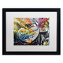 Trademark Fine Art ''Coupon Stories'' by Dan Monteavaro 16" x 20" White Matted Black Frame (ALI0950-B1620MF)