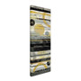 Trademark Mike Schick "Yellow Zephyr Panel" Gallery-Wrapped Canvas Art, 16" x 47" (65dcfbb7e8837636b11a3a54_ud)