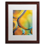 Trademark Fine Art Cora Niele 'Orange Drops' 16" x 20" Matted Framed (190836254118)