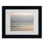 Trademark Monica Fleet "Harmony" Art, White Matte W/Black Frame, 11" x 14" (65dcfbc3e8837636b11a3a8f_ud)