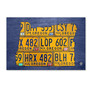 Trademark Fine Art ''Oregon License Plate Map'' by Design Turnpike 16" x 24" Canvas Art (ALI1295-C1624GG)