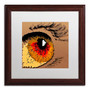 Trademark Fine Art Roderick Stevens 'Eye 1' 16 x 16 (RS1000-W1616MF)