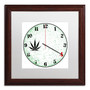 Trademark Fine Art ''Four Twenty'' by Potman 16" x 16" White Matted Wood Frame (ALI0637-W1616MF)