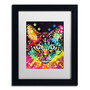 Trademark Fine Art Dean Russo 'Blue Eyes' 11" x 14" Matted Framed (190836166541)