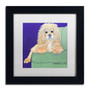 Trademark Fine Art Pat Saunders-White 'Betty Boop' 11" x 11" Matted Framed (190836056798)