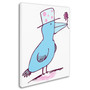 Trademark Carla Martell "Flower Bird" Gallery-Wrapped Canvas Art, 24" x 32" (65dcfc29e8837636b11a3c51_ud)