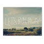 Trademark Fine Art Leah Flores 'Let's Run Away' 14 x 19 (ALI0671-C1419GG)