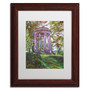 Trademark Fine Art David Lloyd Glover 'Japanese Maple Trees' 11" x 14" Matted Framed (190836224968)