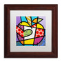 Trademark Fine Art Roberto Rafael 'Big Apple I' 11" x 11" Matted Framed (190836278985)