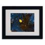 Trademark Kurt Shaffer "Maple Water" Art, White Matte W/Black Frame, 11" x 14" (65dcfd19e8837636b11a40a9_ud)