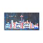 Trademark Fine Art ''Seattle Skyline License Plate'' by Design Turnpike 10" x 19" Canvas Art (ALI1271-C1019GG)