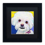 Trademark Fine Art Pat Saunders-White 'Lucy' 11" x 11" Matted Framed (190836060795)