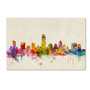 Trademark Fine Art 12" x 19" Wooden Frame Austin, Texas (65dcfd91e8837636b11a42ae_ud)