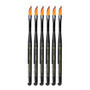 Royal and Langnickel Series 4200 Mini-Majestic Brushes, 1/4 in. Dagger, Pack of 6  (65dd039ae8837636b11a6d67_ud)