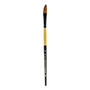 Dynasty Black Gold Series Synthetic Brushes, Short Handle 3/8" Dagger (45815)
